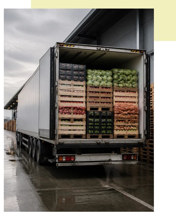 Перевозка плодоовощной продукции в Ревду по цене от 5290 р. | Агросервис-Рвд