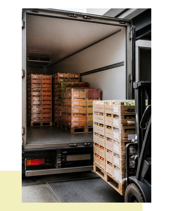 Перевозка сельхозпродукции на паллетах с доставкой в Ревду